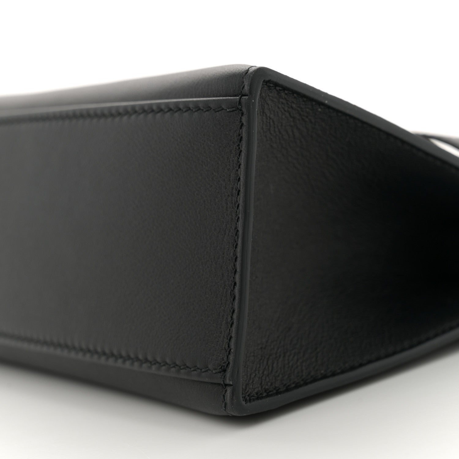 Hermes Swift Kelly Pochette Clutch Black 10 of 11
