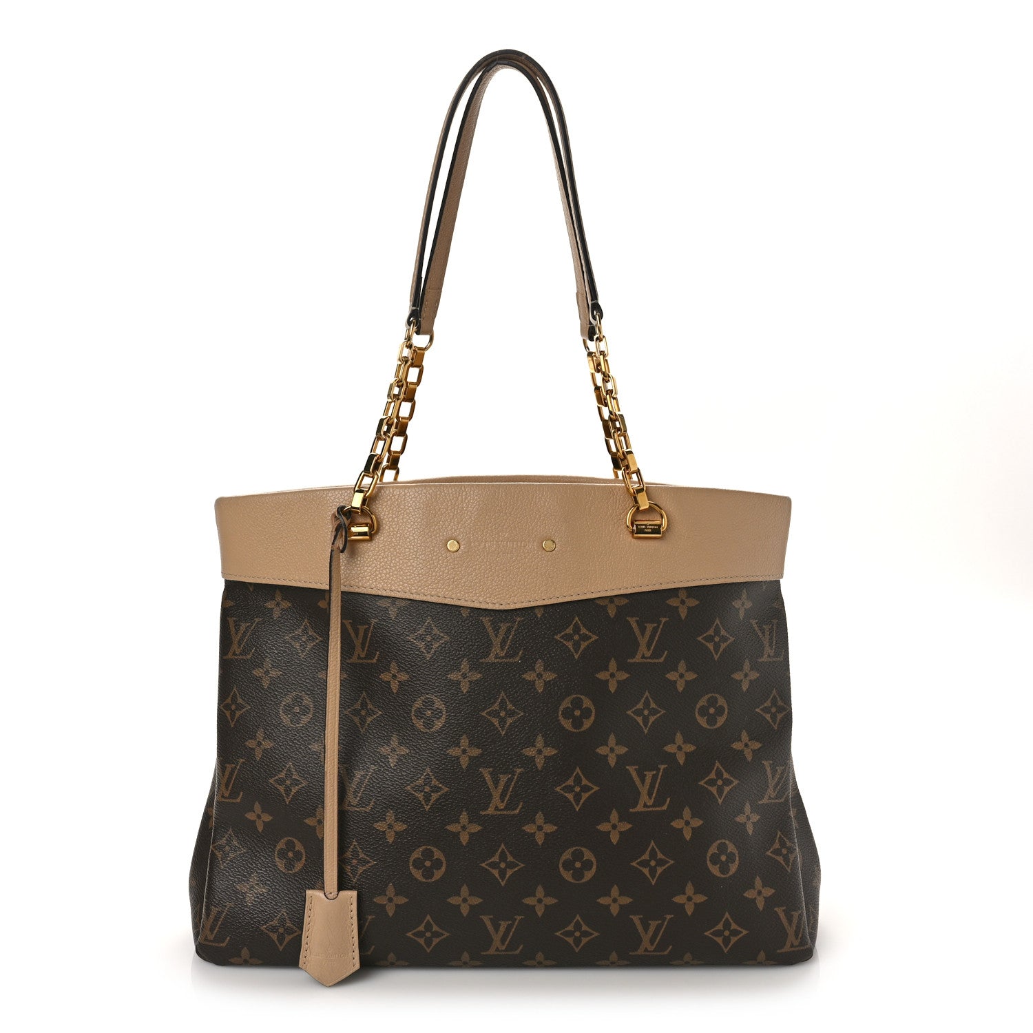 Louis Vuitton Monogram Pallas Shopper Dune 1 of 10