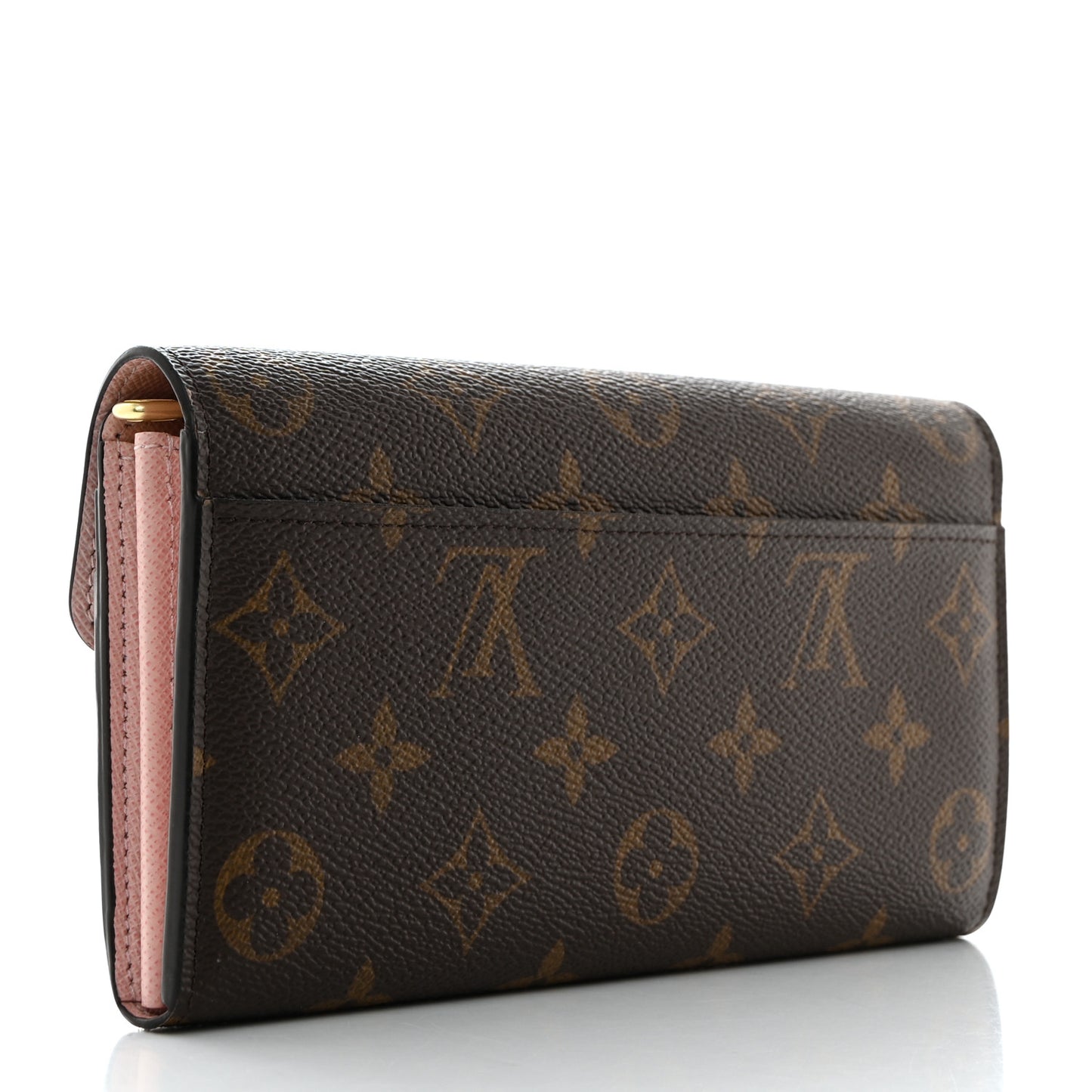 Monogram Sarah Wallet NM Rose Ballerine