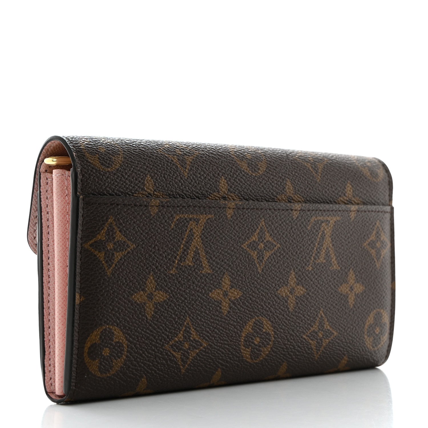 Louis Vuitton Monogram Sarah Wallet NM Rose Ballerine 3 of 6