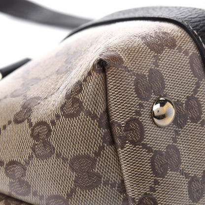 Gucci Crystal Monogram Medium Abbey Tote Brown 5 of 8