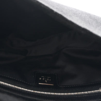 Fendi Cashmere Baguette Black 5 of 10