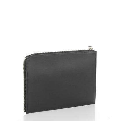 Louis Vuitton Calfskin Souple Pochette Jour PM Black 3 of 7