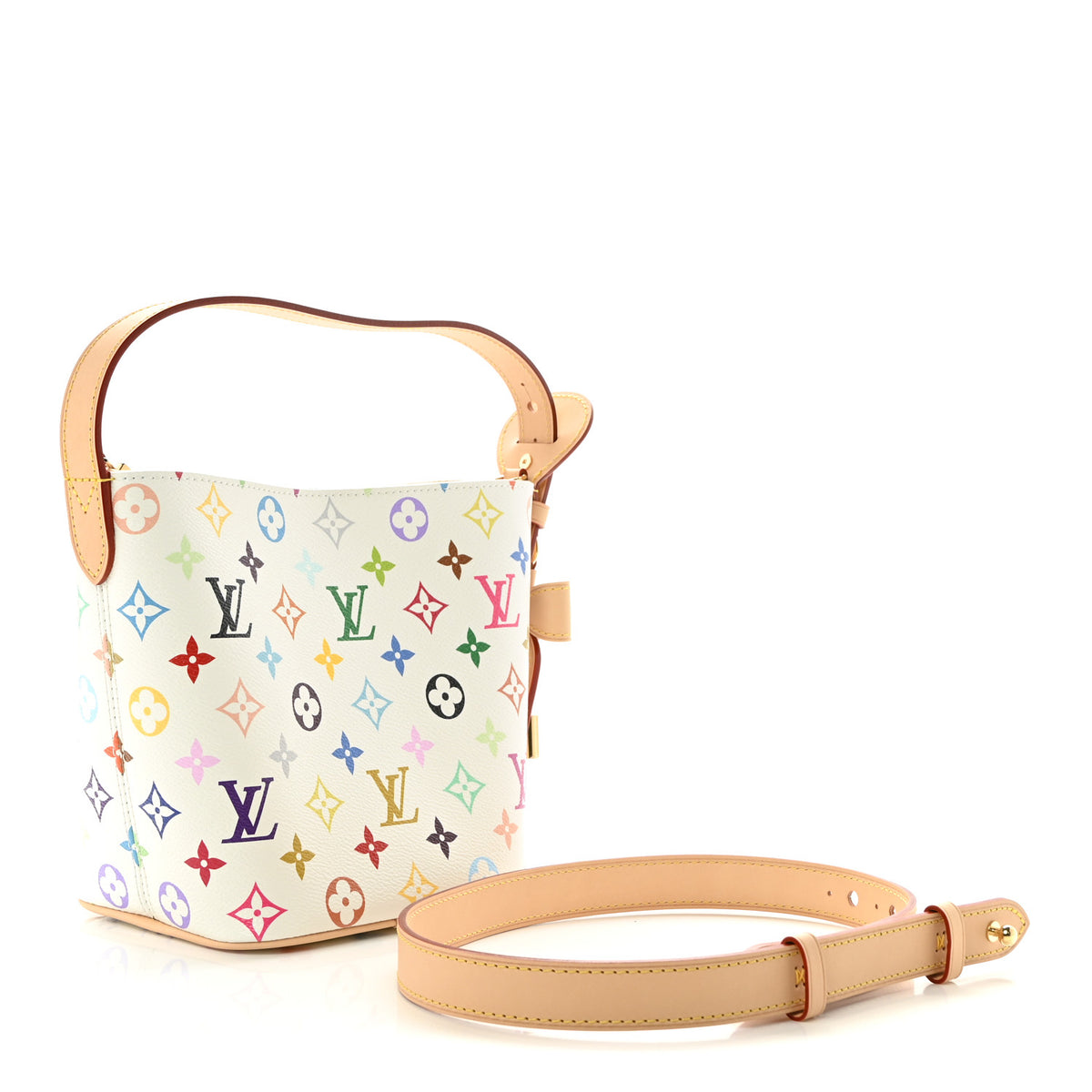 Louis Vuitton LV X TM Monogram Multicolor All In BB White 4 of 11