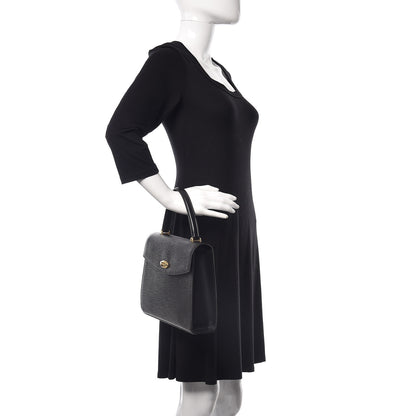 Louis Vuitton Epi Malesherbes Black 2 of 10