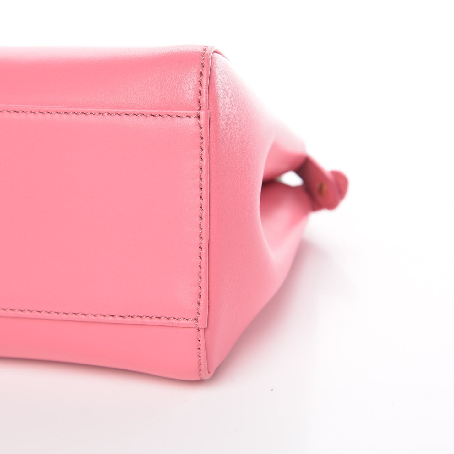 Nappa Colorblock Mini Peekaboo Iconic Satchel Rosa Fluo Oxigen Slate