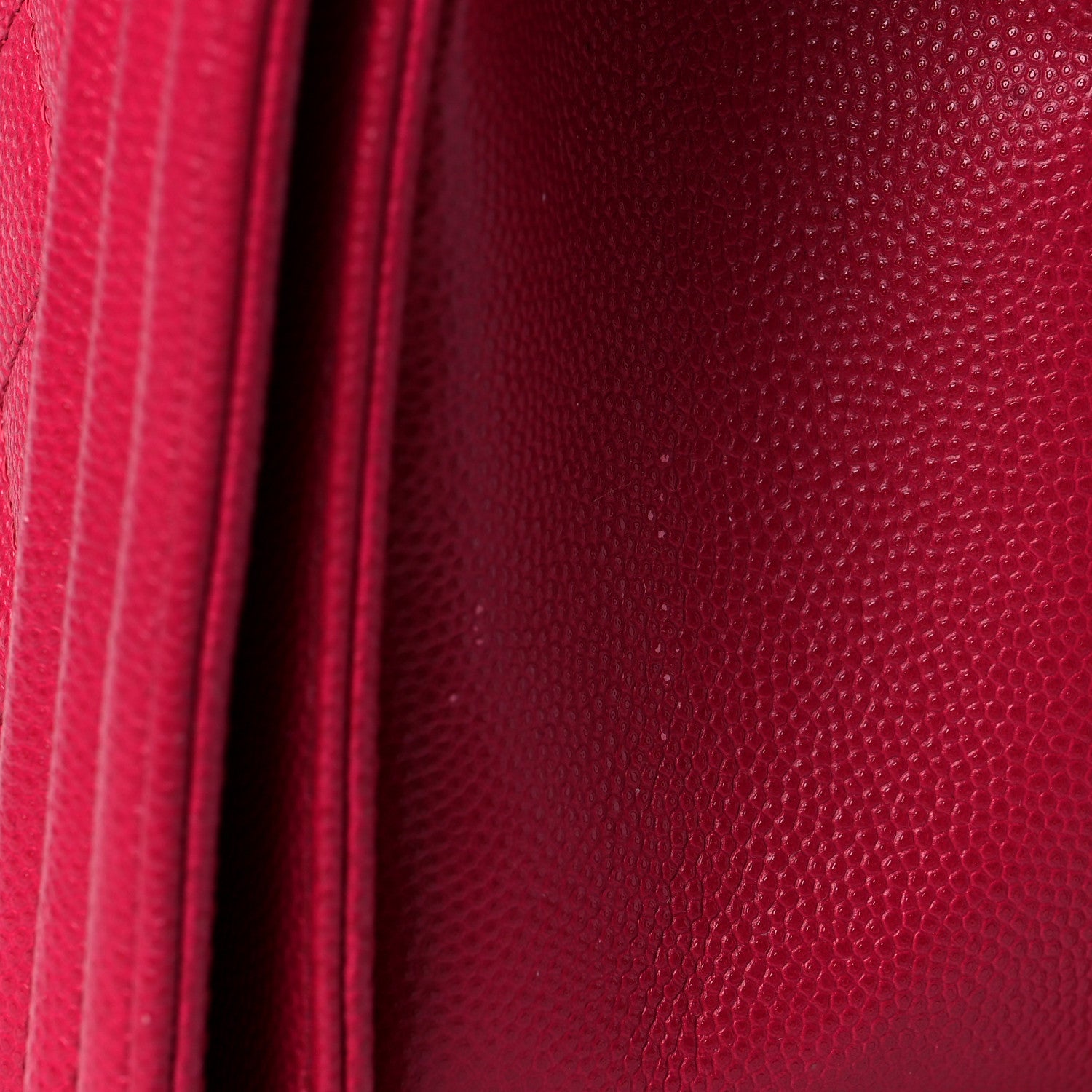 Chanel Caviar Quilted Medium Boy Flap Fuchsia 13 of 14