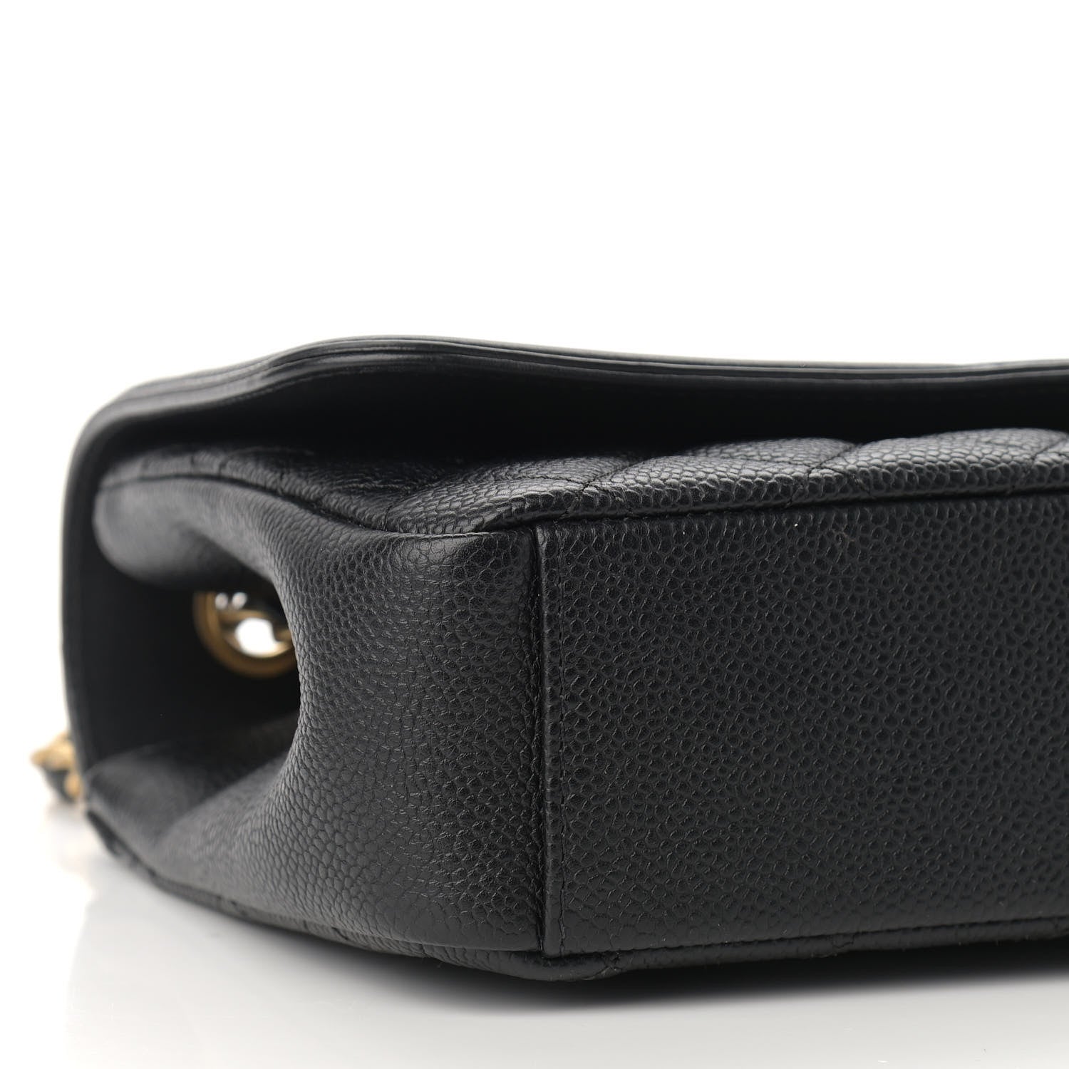 Chanel Caviar Quilted Medium CC Filigree Flap Black 8 of 10