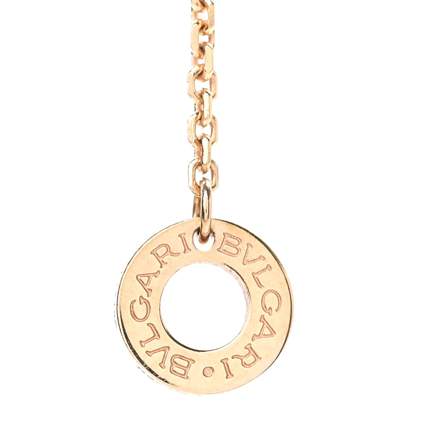 18K Rose Gold Diamond Black Onyx Divas' Dream Pendant Necklace