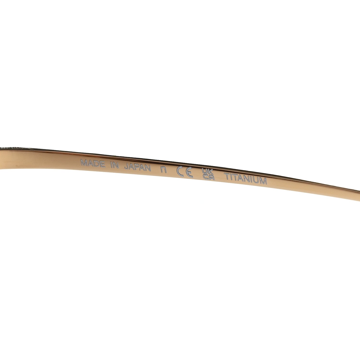 Chanel Titanium Cat Eye CC Sunglasses 4286-T Light Gold 6 of 7