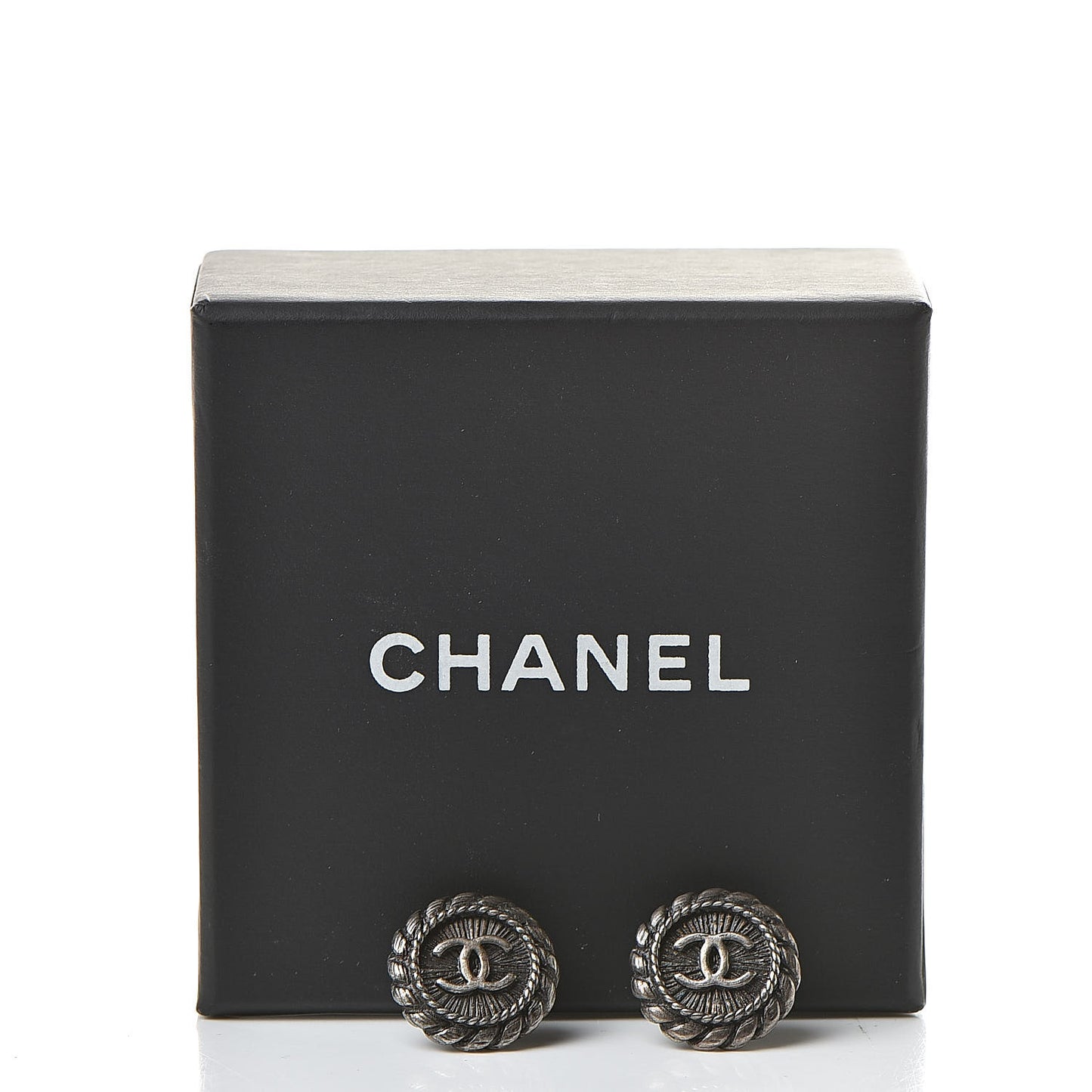Ruthenium CC Stud Earrings
