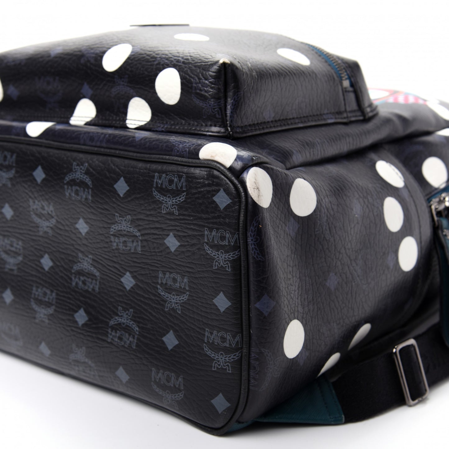 Wrinkled Visetos Small Craig & Karl Beyond Snowdome Backpack Black