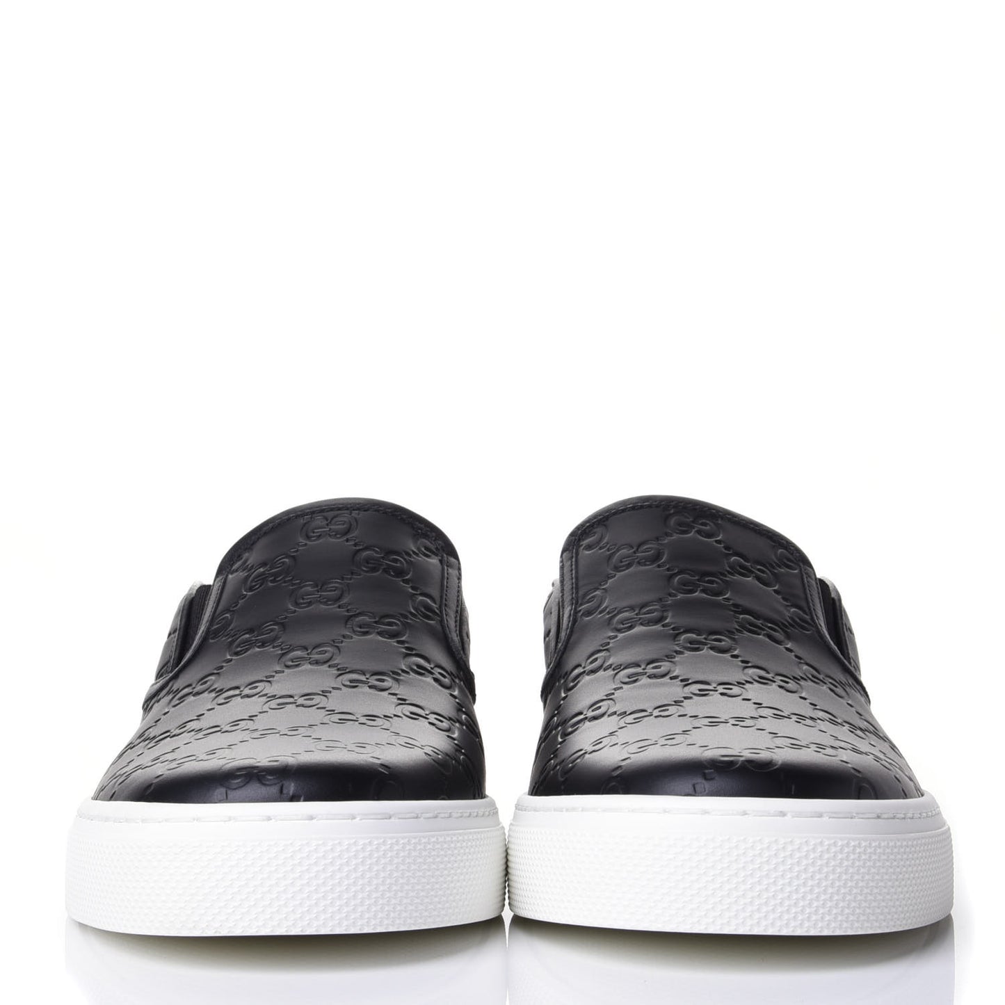 Guccissima Mens Dublin Slip On Sneakers 11.5 Black