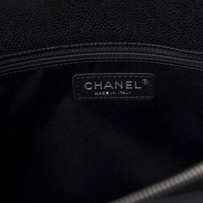 Chanel Caviar Quilted Grand Shopping Tote GST Black 8 of 10