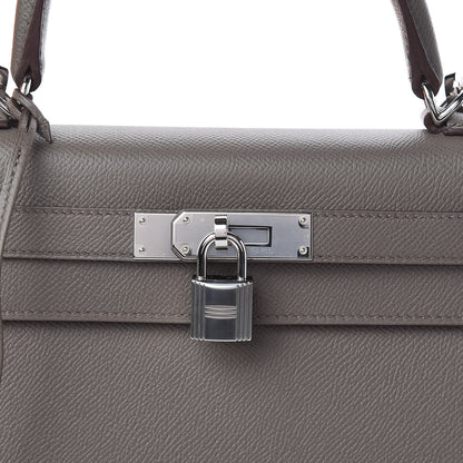 Hermes Epsom Kelly Sellier 28 Etain 10 of 11