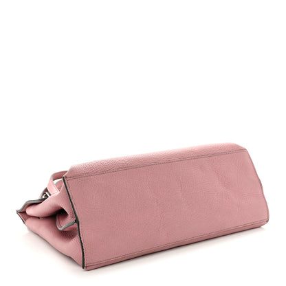 Gucci Cellarius Calfskin Small Bamboo Daily Top Handle Bag Carmine Rose 4 of 13