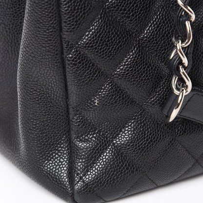 Chanel Caviar Quilted Grand Shopping Tote GST Black 15 of 17