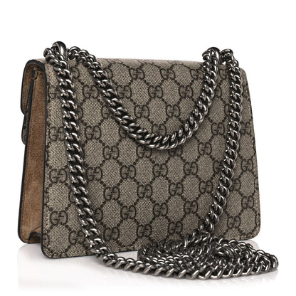 Gucci GG Supreme Monogram Mini Dionysus Shoulder Bag Taupe 3 of 10