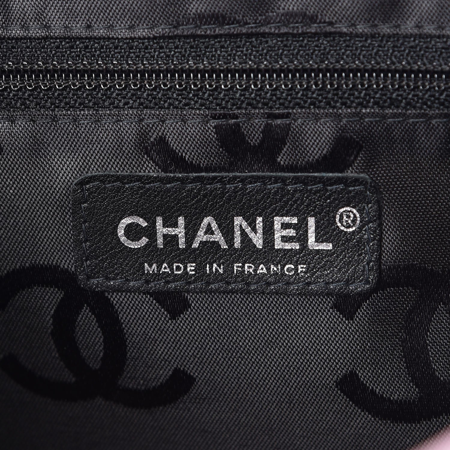 Chanel Calfskin Quilted Large Cambon Bowler Pink Black 9 of 14