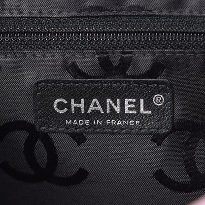 Chanel Calfskin Quilted Large Cambon Bowler Pink Black 9 of 14