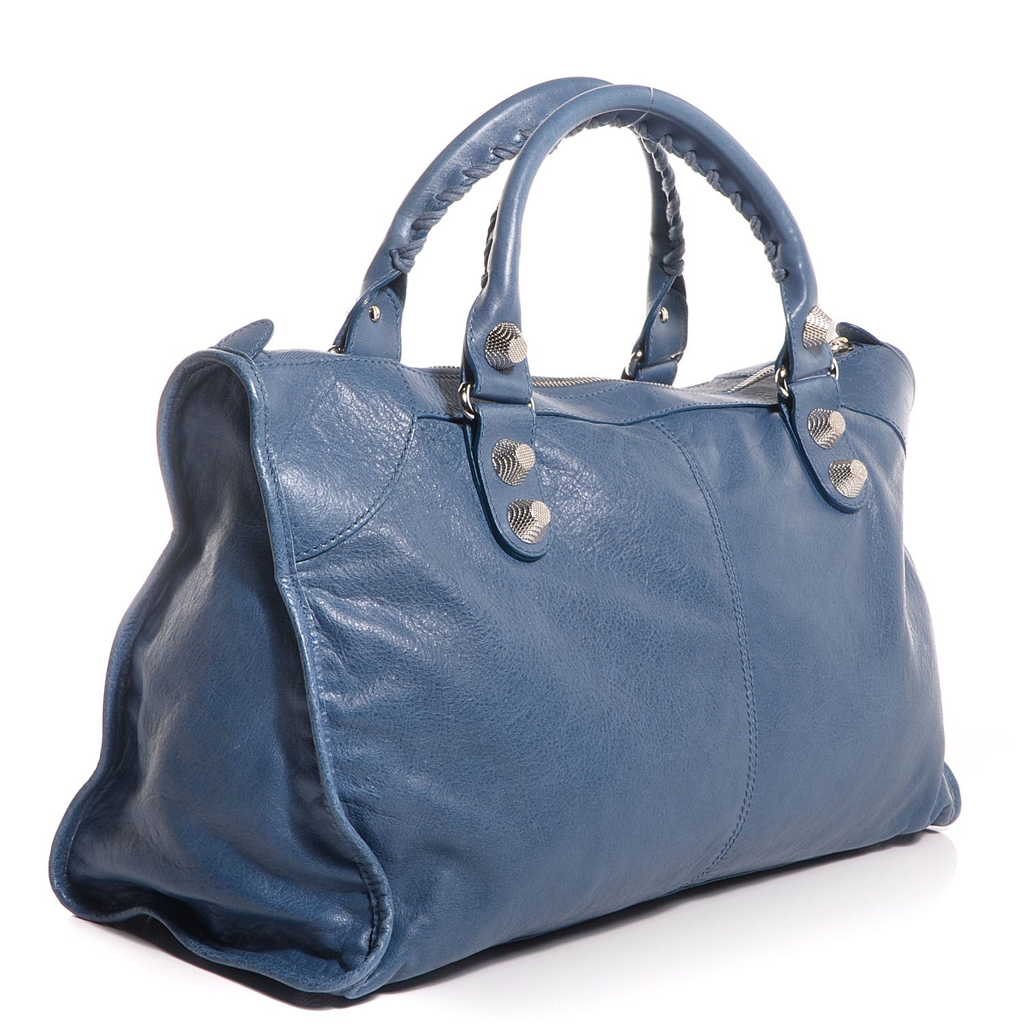 Balenciaga Agneau Giant 21 Silver Hardware Work Atlantique 4 of 11