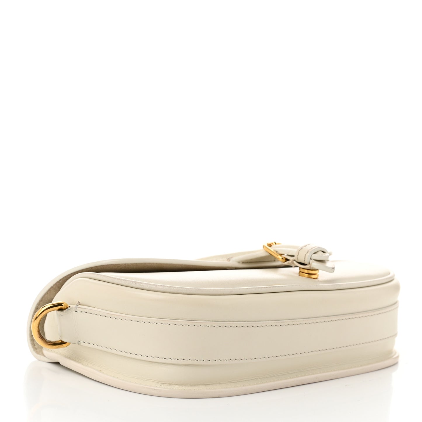 Box Calfskin East West Bobby Bag Latte