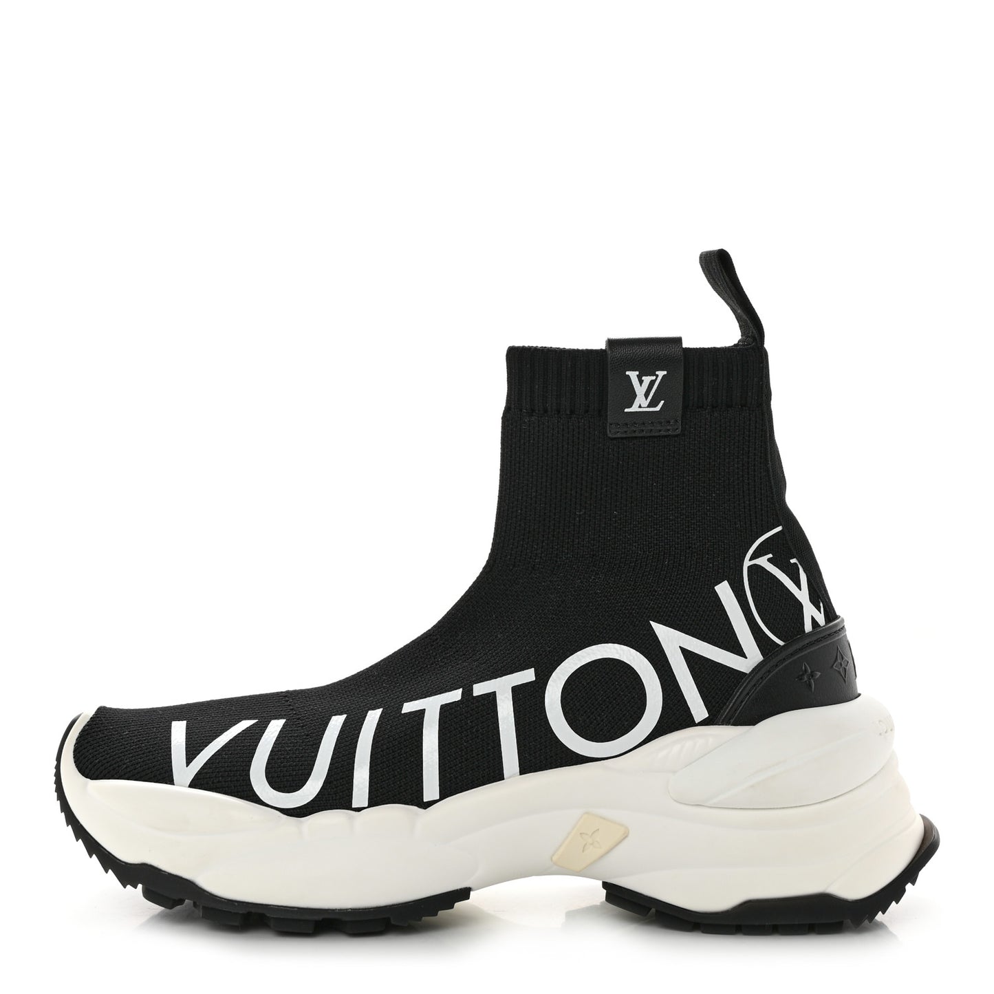 Stretch Fabric Run 55 Sneaker Boots 35 Black