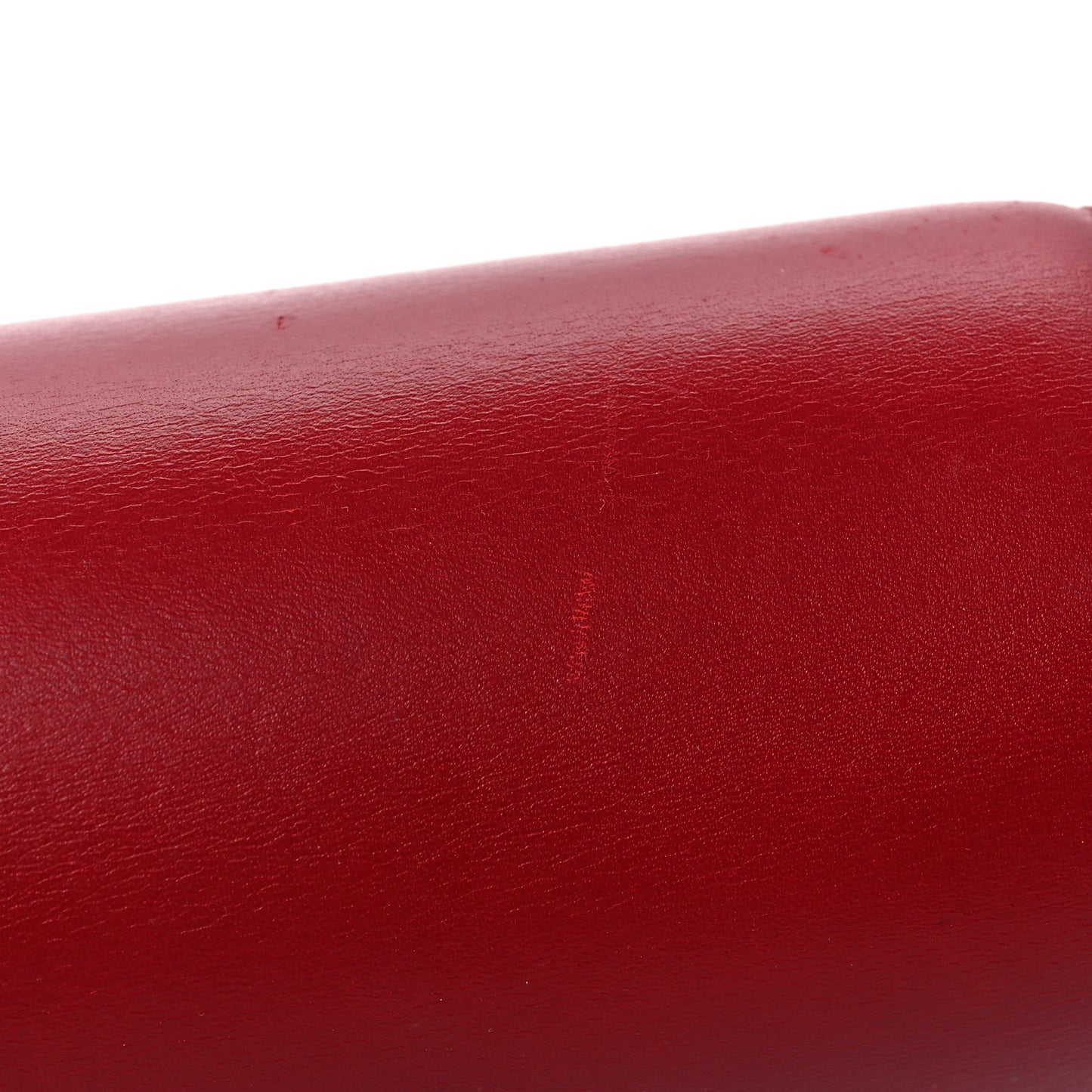 Box Calfskin Medium Classic Box Flap Bag Red