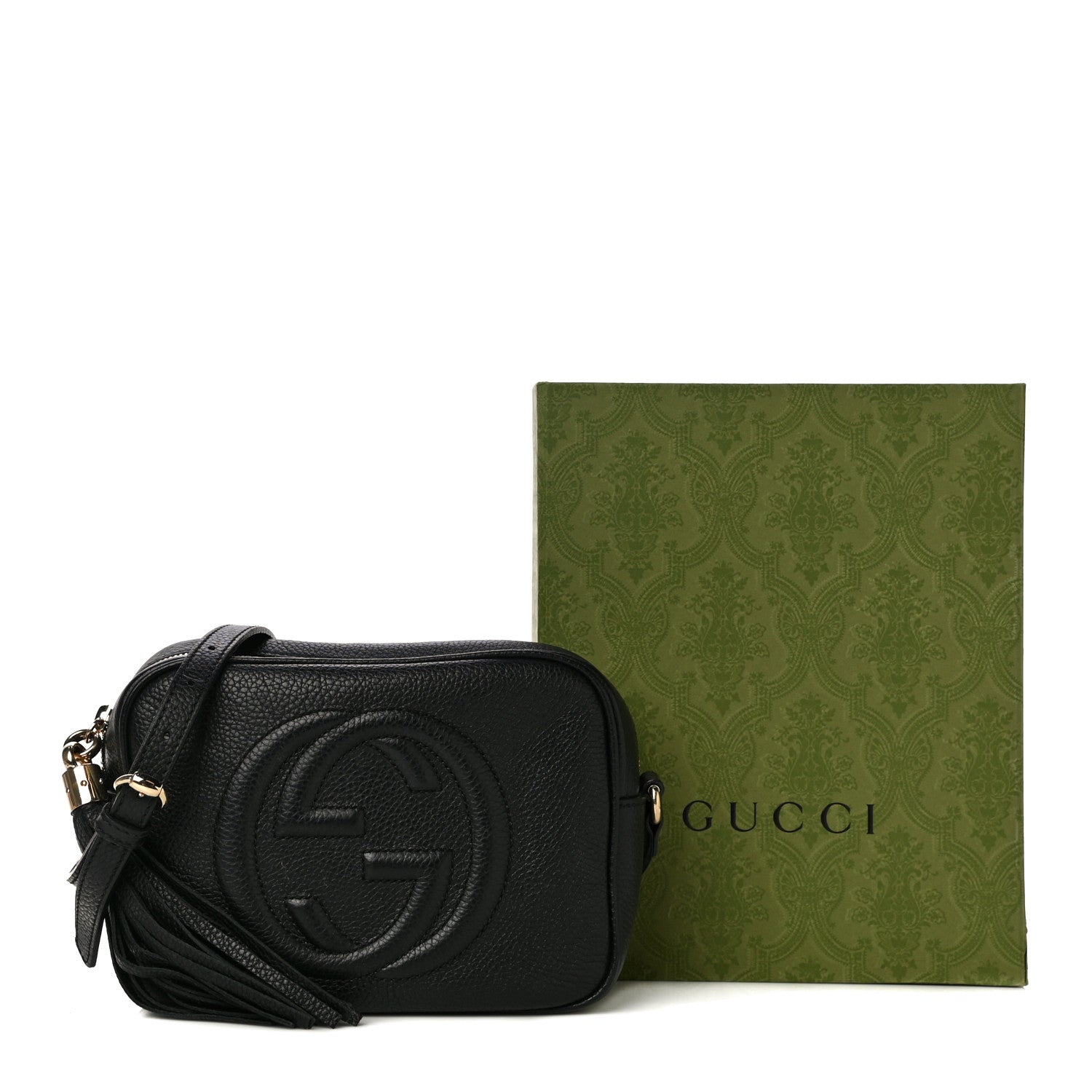Gucci Pebbled Calfskin Small Soho Disco Bag Black 17 of 17
