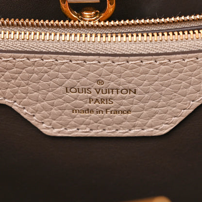 Louis Vuitton Taurillon Capucines MM Galet 7 of 11