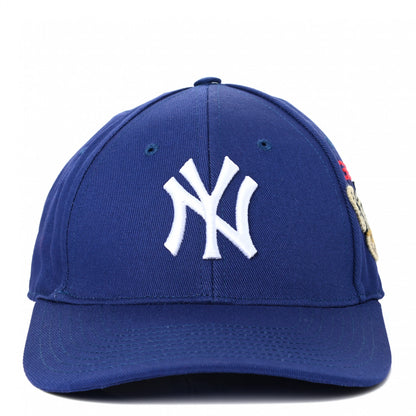 Gucci X MLB Cotton NY Yankees Baseball Hat 57-61 Blue 3 of 9
