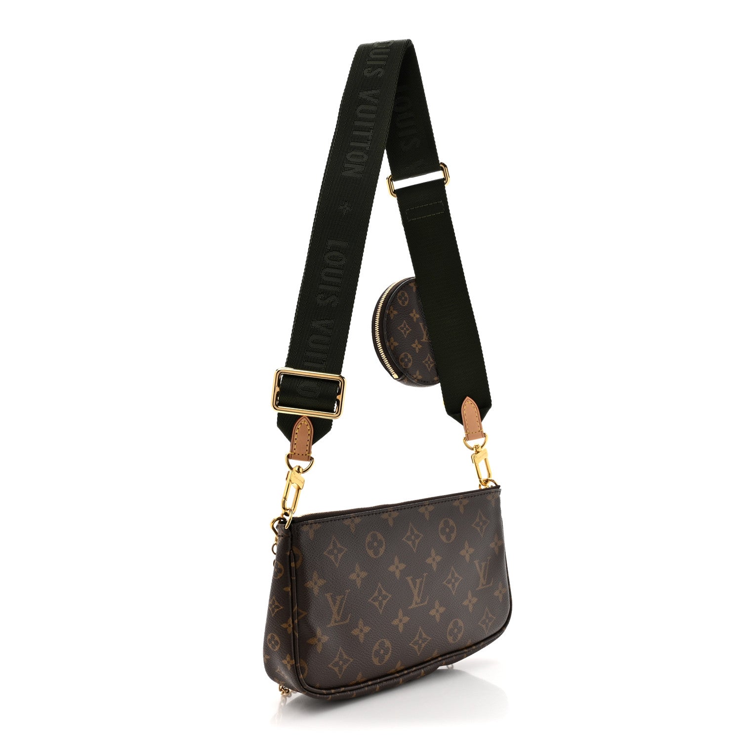 Louis Vuitton Monogram Multi Pochette Accessories Kaki 3 of 13