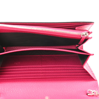 Gucci Dollar Calfskin Crystal Mini Dionysus Chain Wallet Box Pink 5 of 11