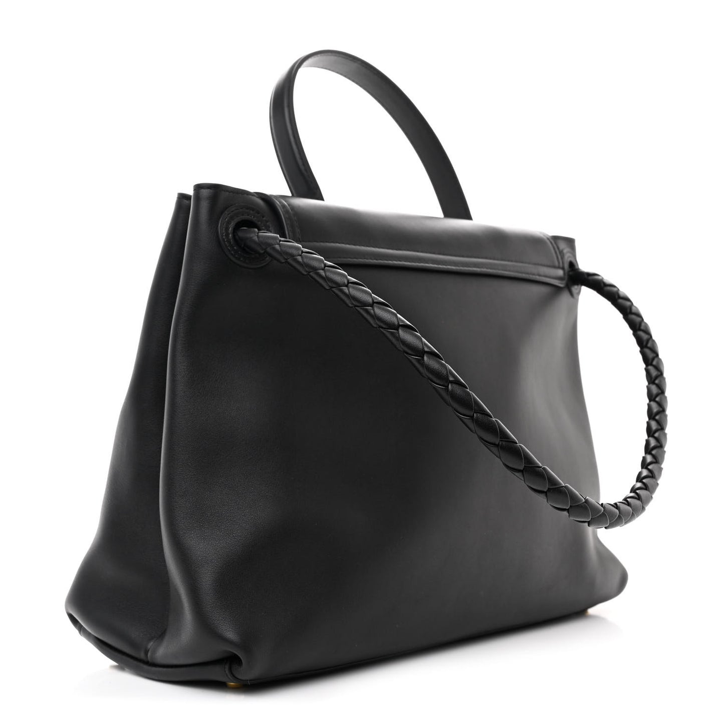 Calfskin Medium Ciao Ciao Shoulder Bag Black