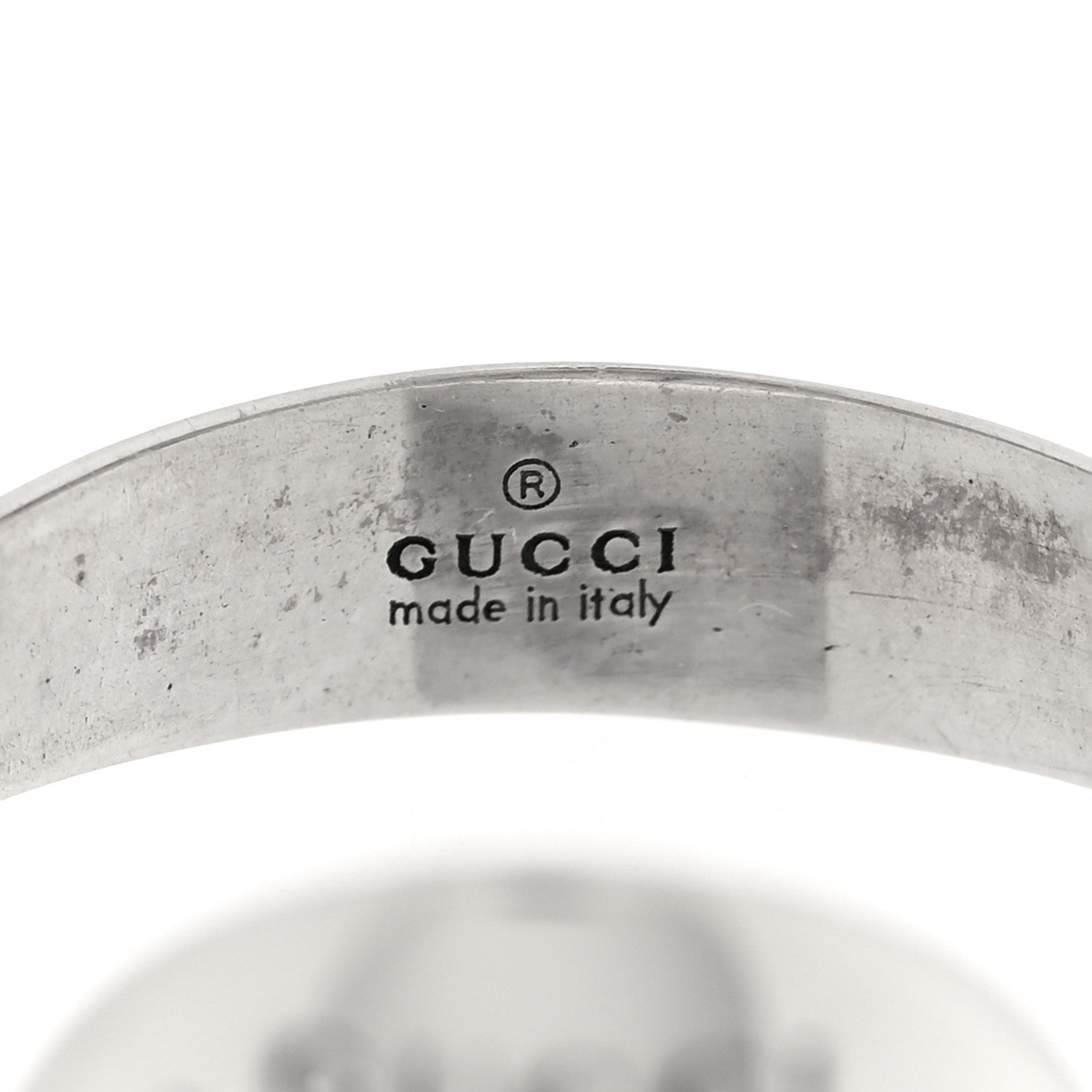 Gucci Sterling Silver Blind for Love Mystic Cat Ring 52 6 4 of 6