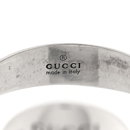 Gucci Sterling Silver Blind for Love Mystic Cat Ring 52 6 4 of 6