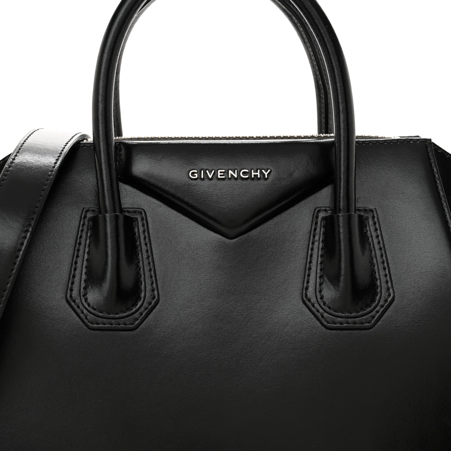 Givenchy Shiny Lord Calfskin Small Antigona Black 8 of 12