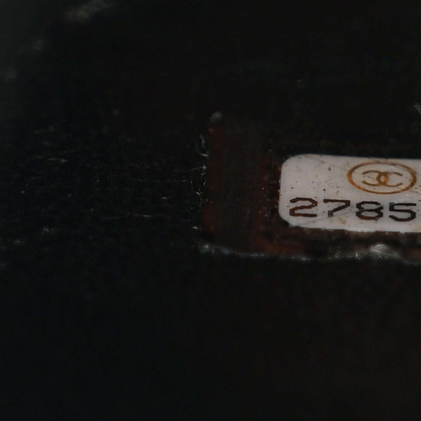 Caviar Quilted Medium CC Filigree Vanity Case Beige Black