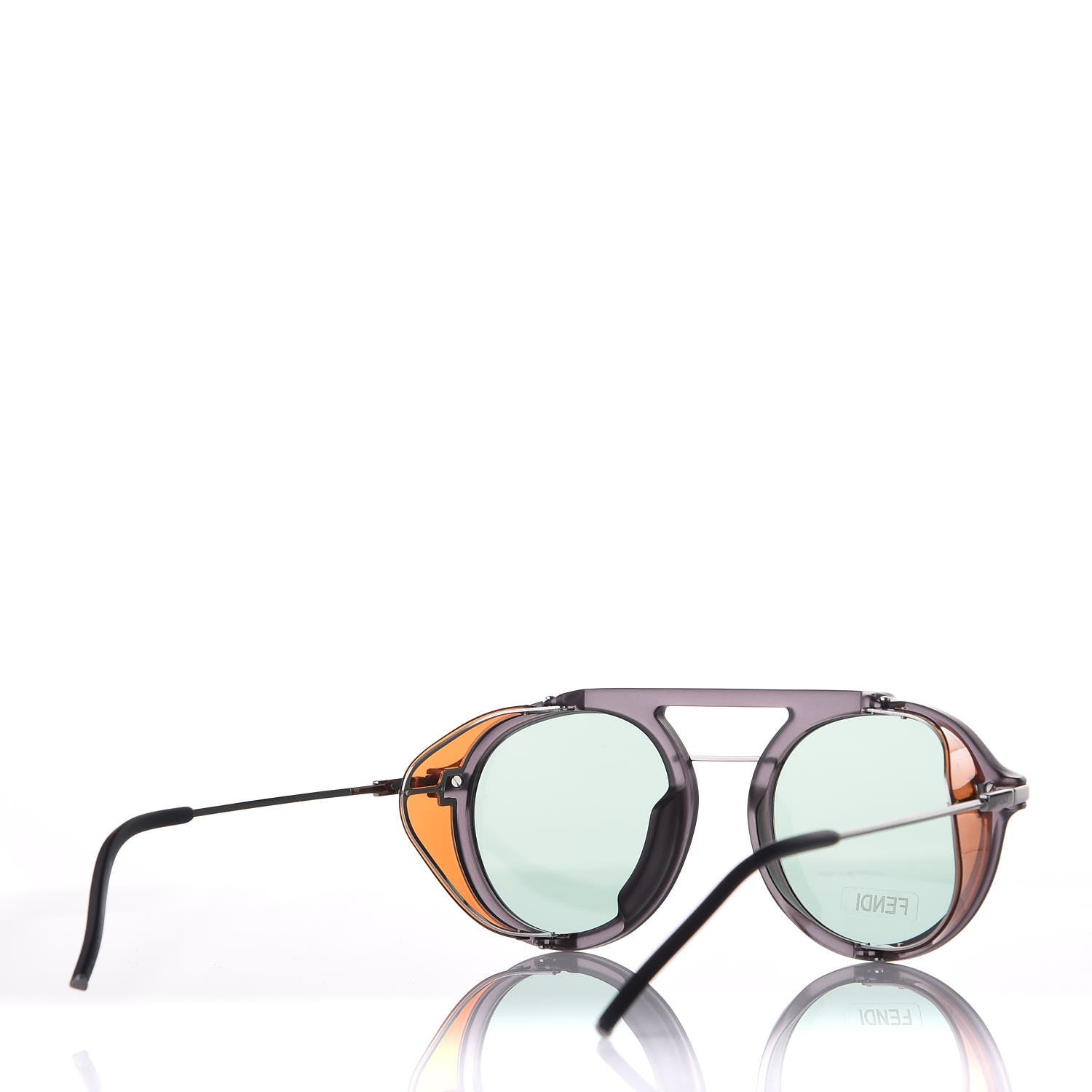 Fendi Fantastic Sunglasses FF M0012/S Grey Orange 4 of 7
