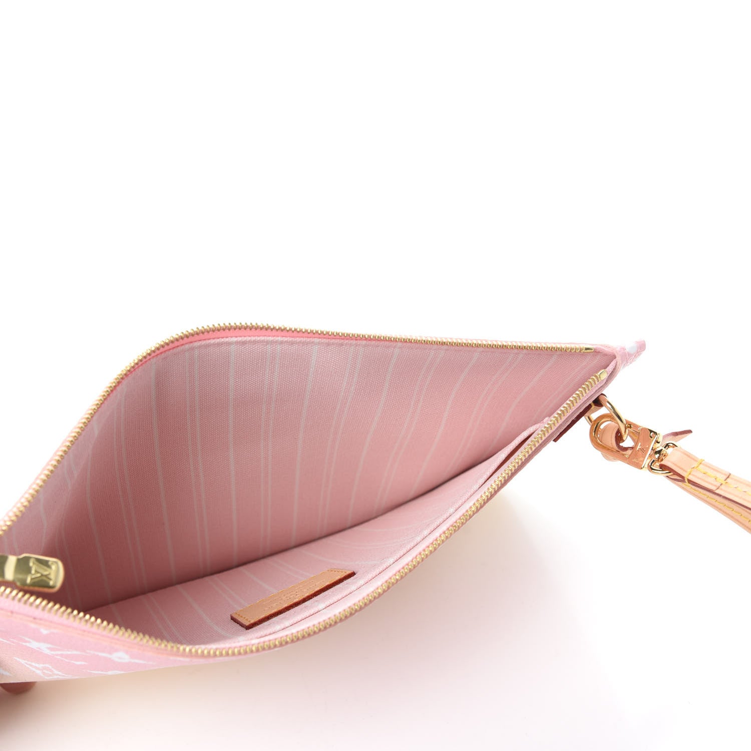 Louis Vuitton Monogram By The Pool Neverfull MM Pochette Light Pink 5 of 7