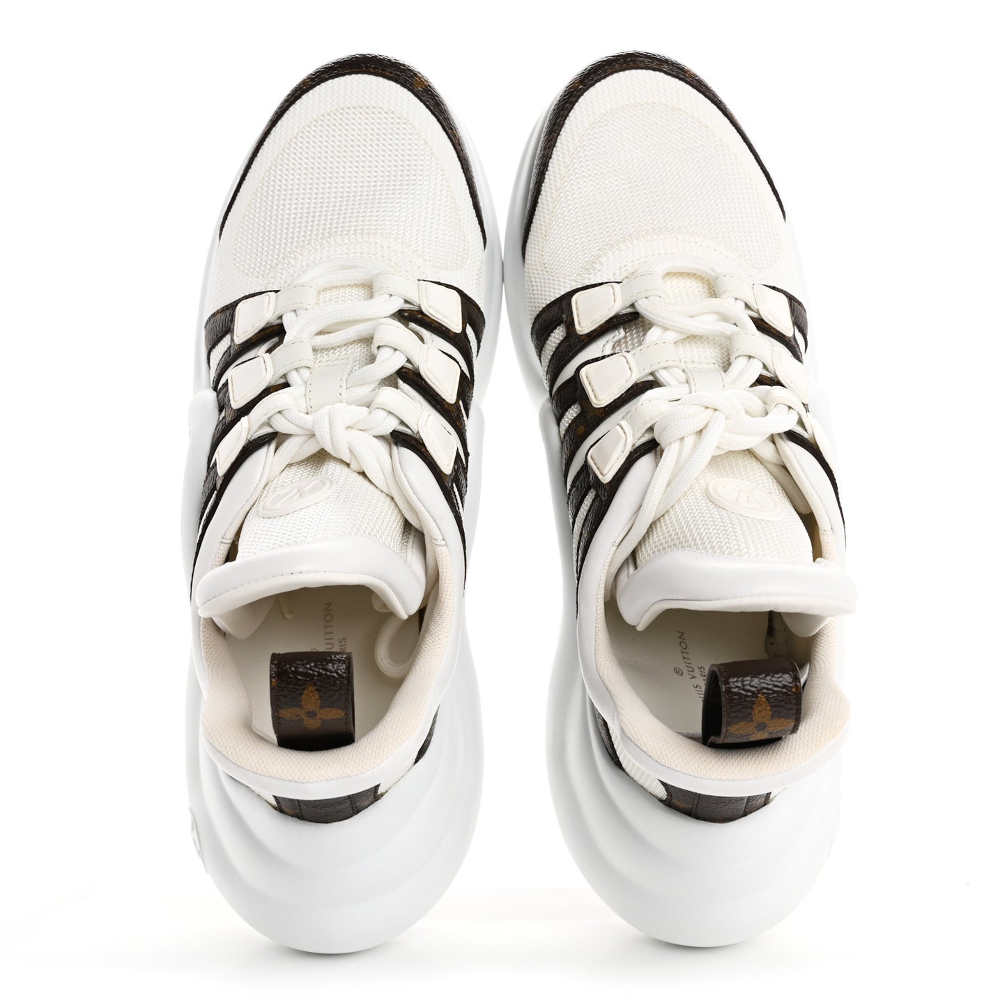 Patent Monogram LV Archlight Sneakers 39 White