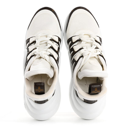 Louis Vuitton Patent Monogram LV Archlight Sneakers 39 White 2 of 10