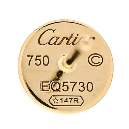 Cartier 18K Yellow Gold LOVE Earrings 4 of 5
