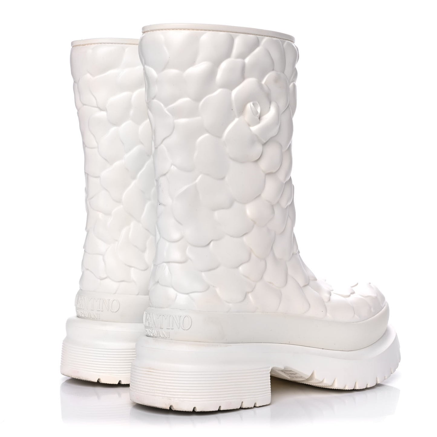 Rubber Atelier 03 Rose Edition 30/50mm Short Rainboots 37 Avorio