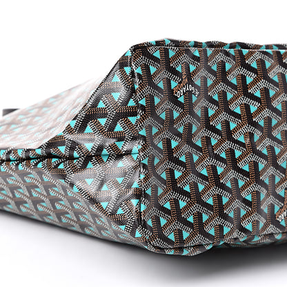 Goyard Goyardine Saint Louis Claire Voie PM Black Blue 9 of 10