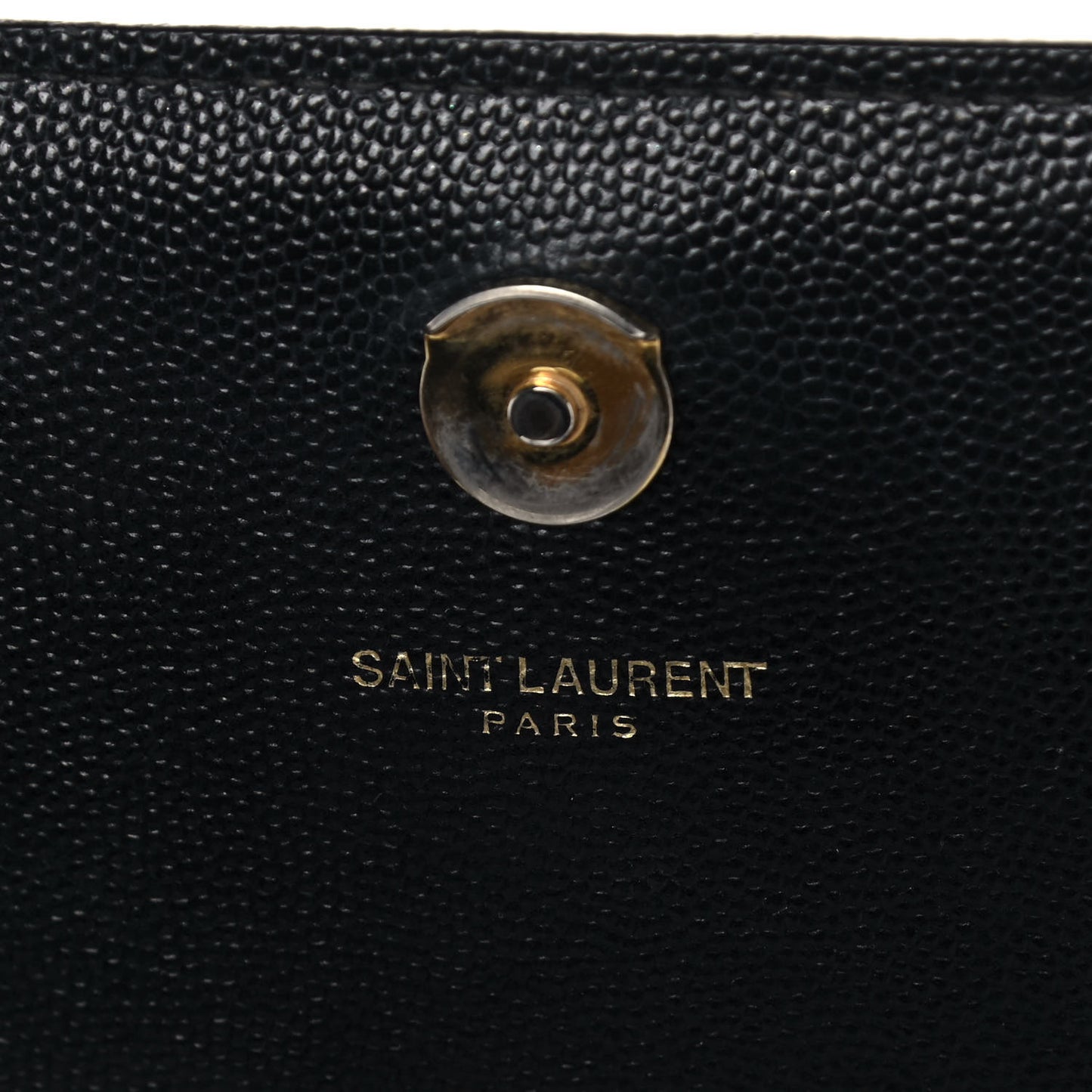 Grain De Poudre Medium Classic Monogram Kate Satchel Black