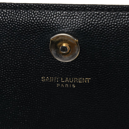 Saint Laurent Grain De Poudre Medium Classic Monogram Kate Satchel Black 7 of 11