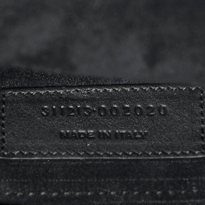 Saint Laurent Calfskin Classic Y Clutch Black 8 of 8