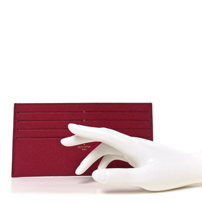Louis Vuitton Calfskin Felicie Card Holder Insert Fuchsia 2 of 6