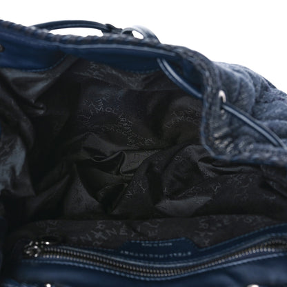 Stella McCartney Denim Quilted Falabella Backpack Blue 5 of 9